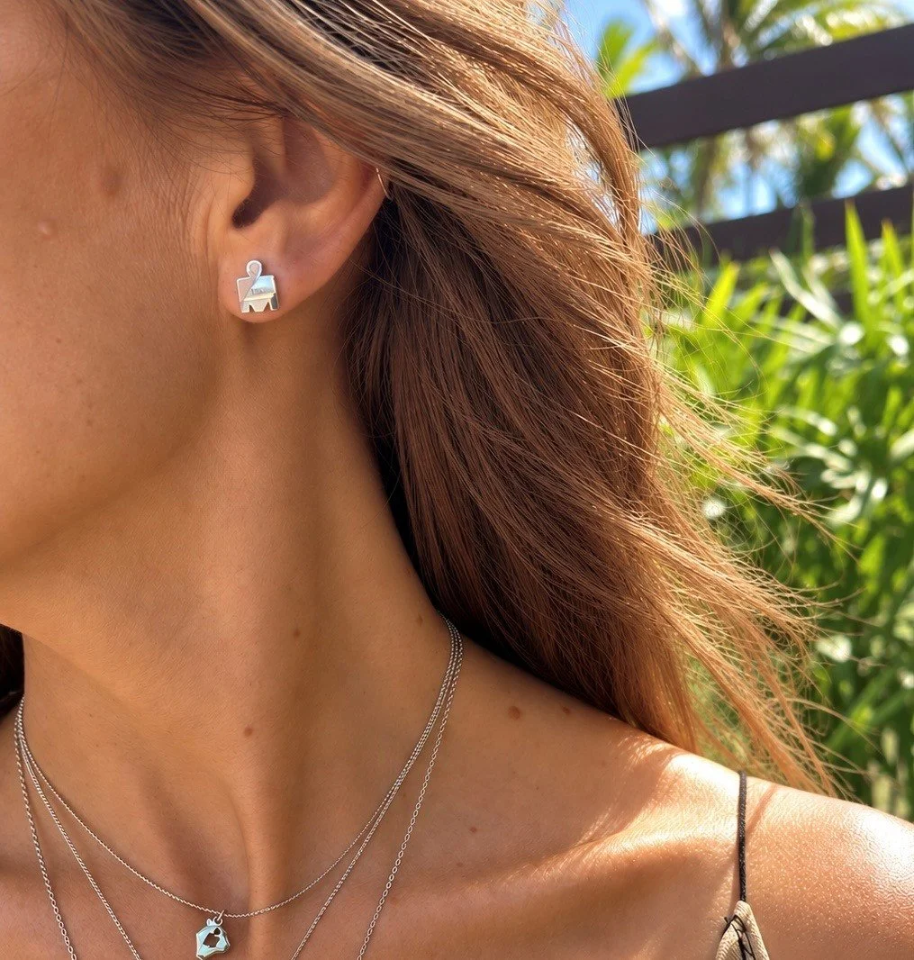 M-Dot Earrings