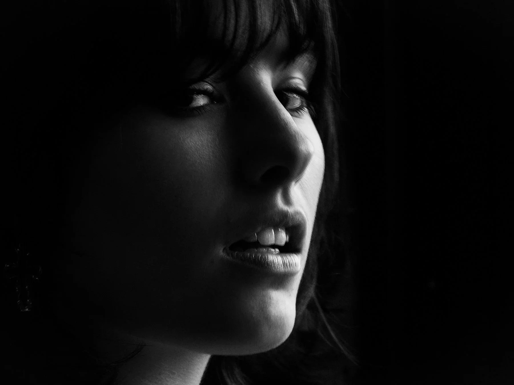 Boudoir art portrait