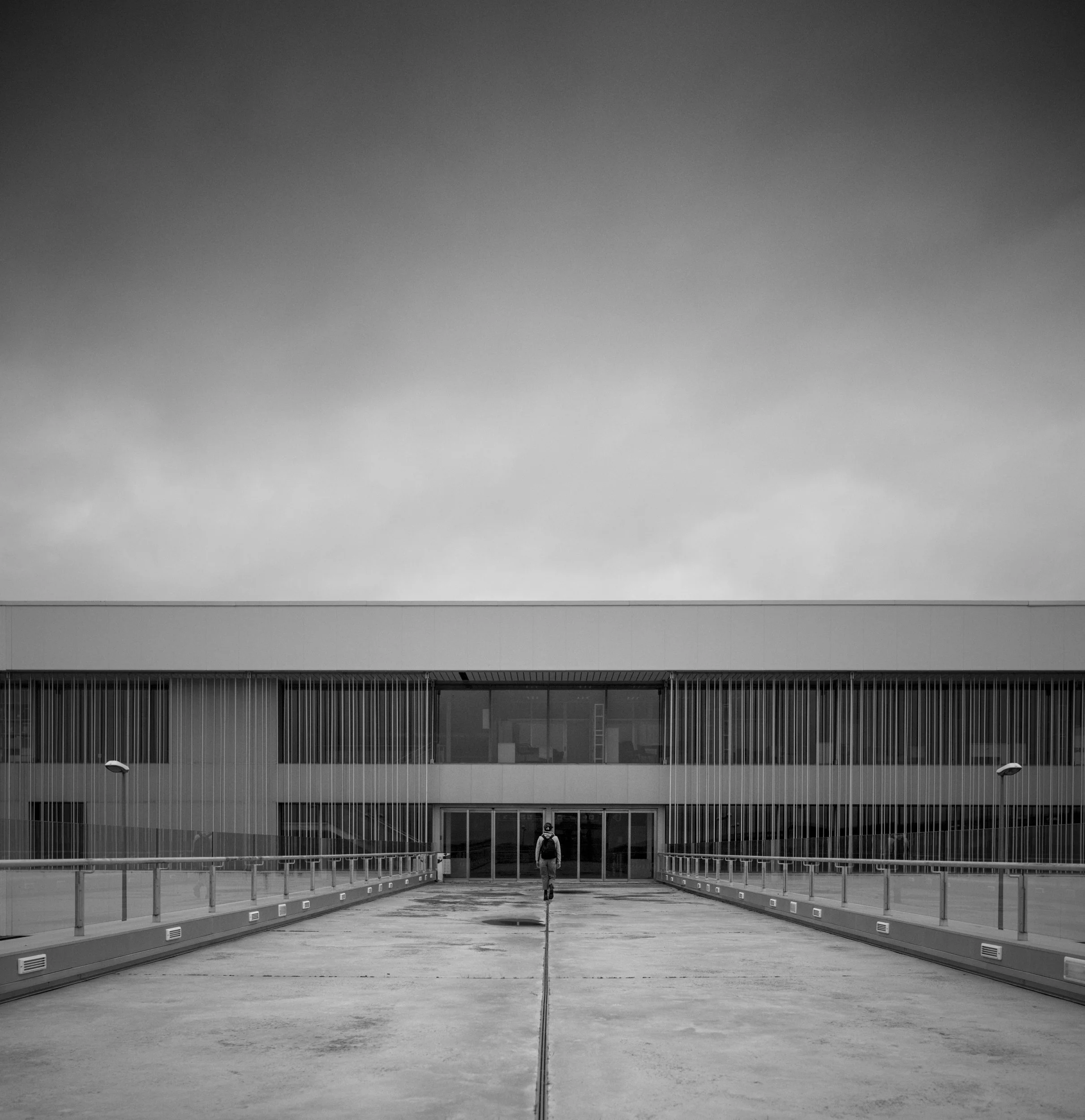 Distance measured in footsteps that lead to another locked door.