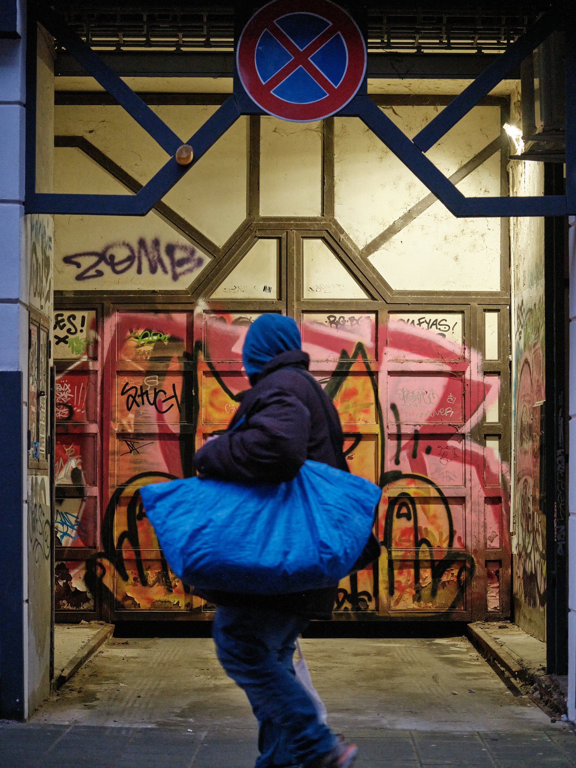 Always searching for a new shelter.