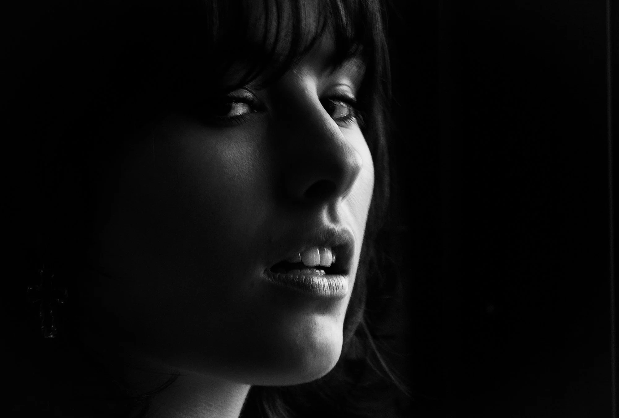 Boudoir art portrait