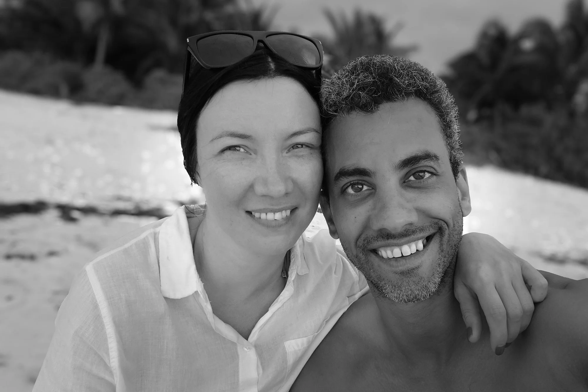 Self portrait with Luba, Mexico