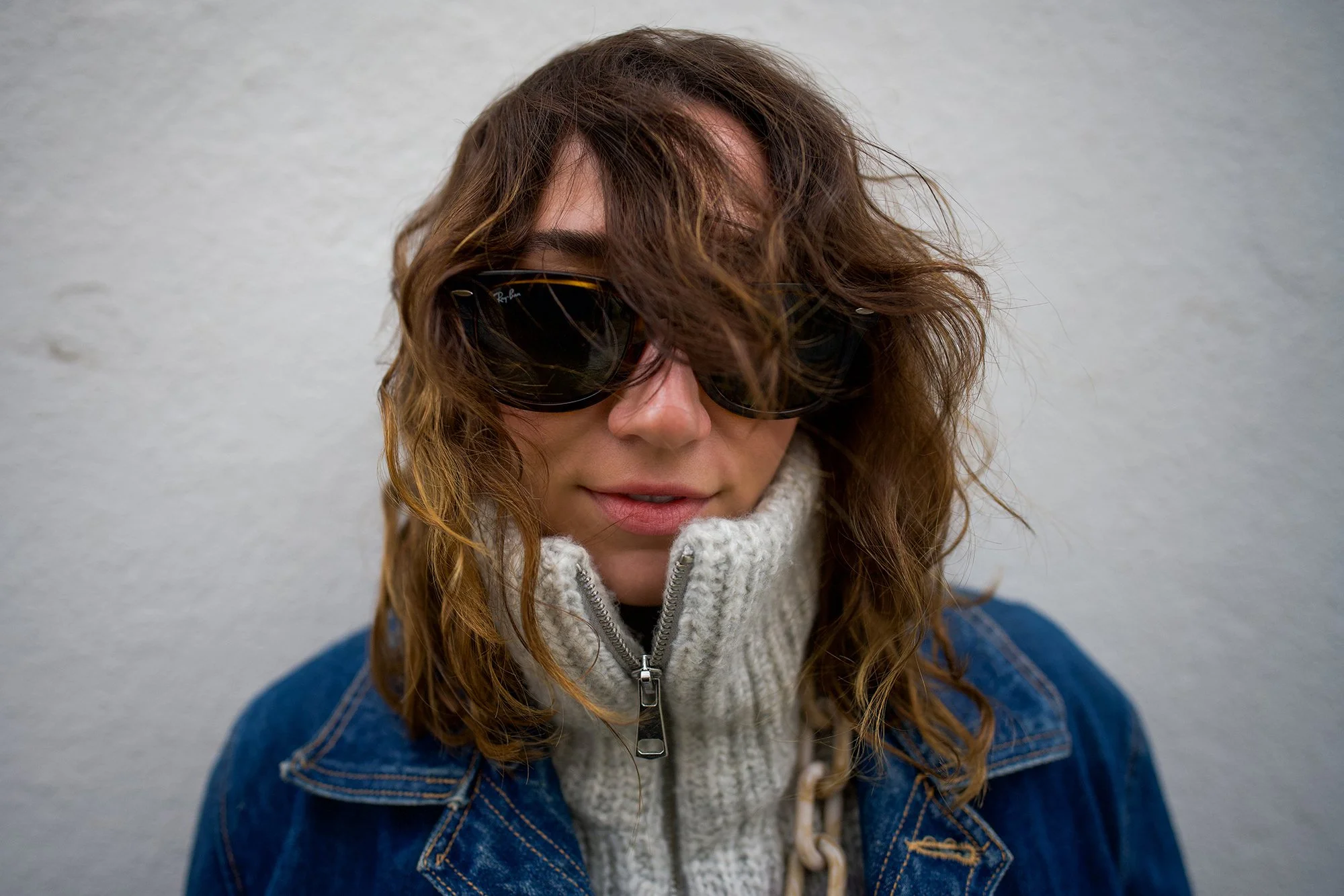 Natural light street portrait