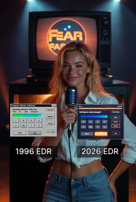 Fear Factor EDR Edition: The 90s Rerun Nobody Asked For – But Wait, There’s More… a Fancy New Dashboard! And If You Call Now, We’ll Throw In Brand-New 2026 Buzzwords, (Gag Me with a Spoon)