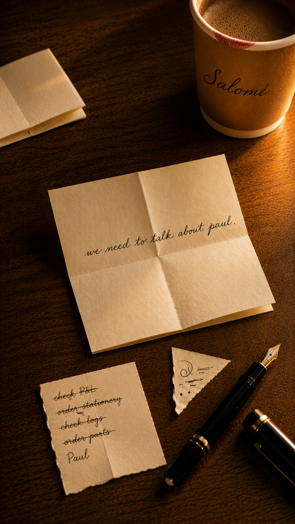We Need to Talk About Paul: An Internal Joint Working Memorandum