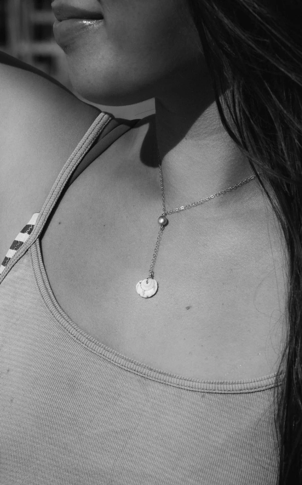 Shell and Pearl Necklace