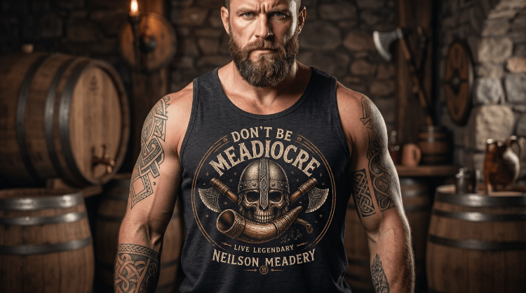 DONT BE MEADIOCRE singlet BACK.png