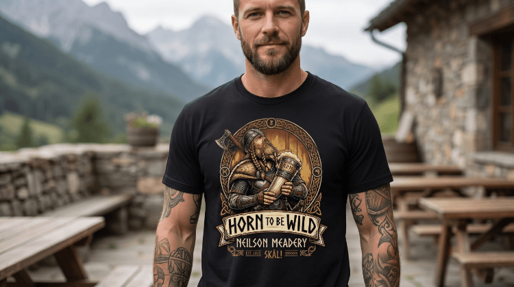 HORN TO BE WILD TEE