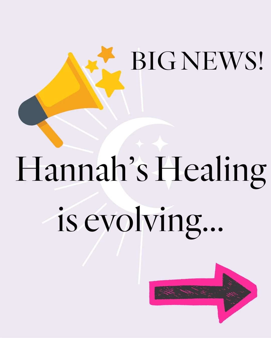 Big news, my friends! ✨

After nearly two decades as Hannah&rsquo;s Healing, I&rsquo;m stepping into my next chapter &mdash; and inviting you with me.

This Friday at 6PM, I&rsquo;ll be launching www.IAMAprilHannah.com &mdash; a new space for transfo