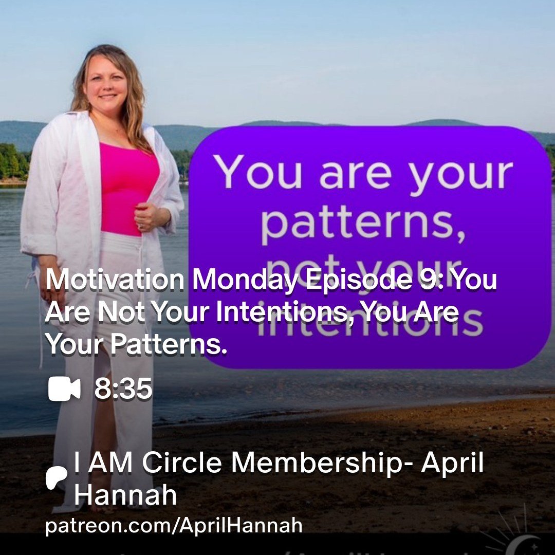I&rsquo;m having so much fun recording these Motivation Monday episodes for our I AM Inner Circle 💫

Each week we go deeper into the mindset shifts, identity work, and practical tools that help you actually become who you say you want to be.

You ca