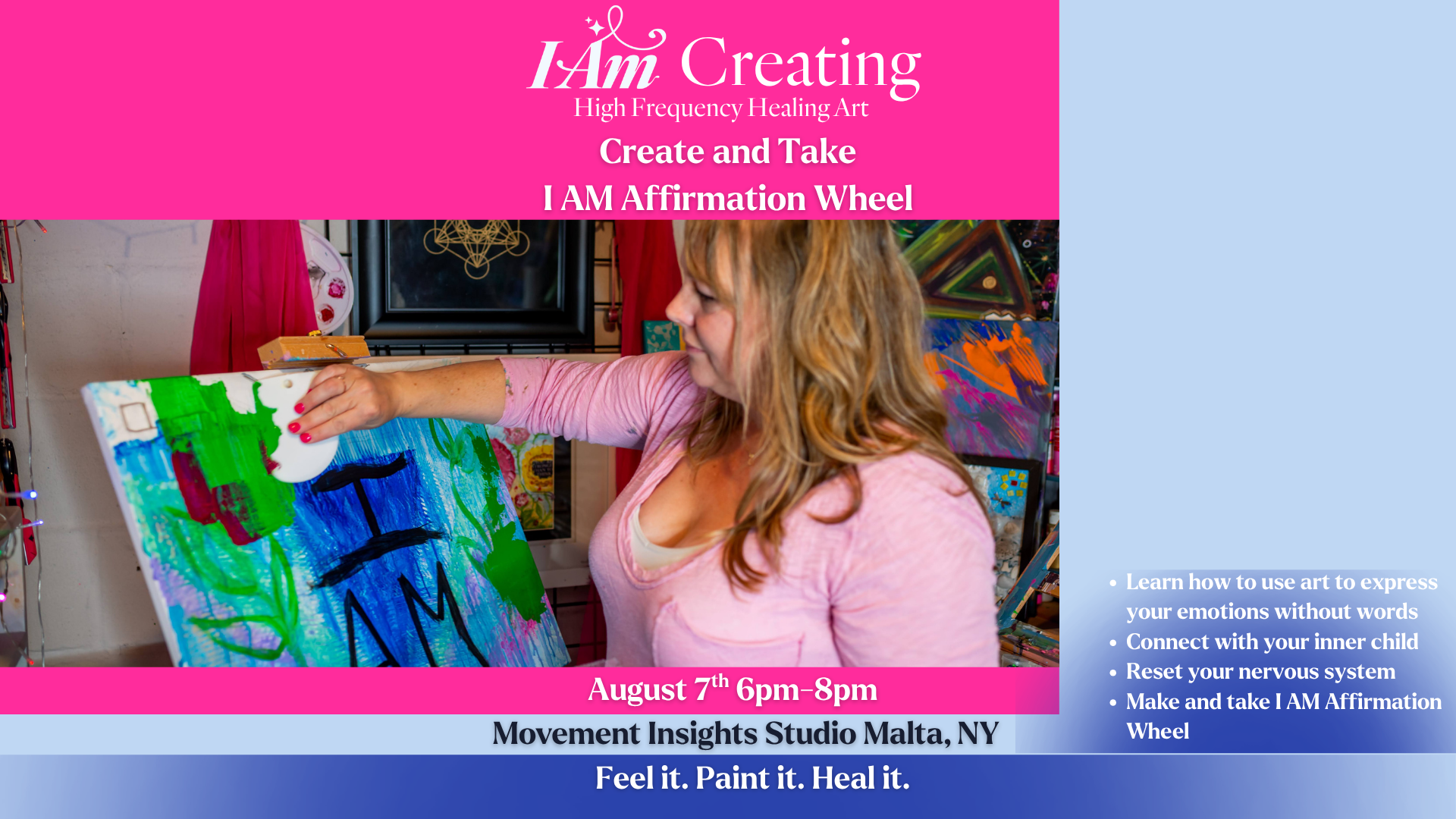 Create Your Own "I AM" Affirmation Wheel