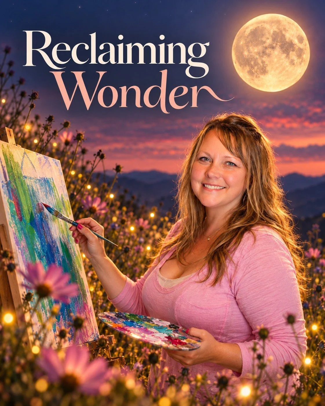✨ WHEN WAS THE LAST TIME YOU DID SOMETHING JUST BECAUSE IT BROUGHT YOU JOY?

I'm excited to share that I've been invited to be a guest artist for Reclaiming Wonder, a one-day virtual retreat happening Saturday, November 7! This event is hosted by @an