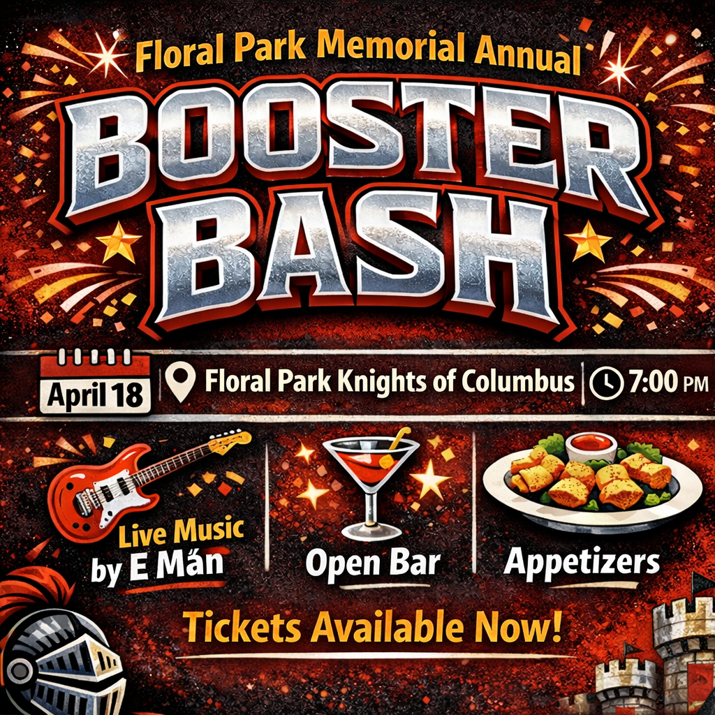Floral Park Memorial Booster Bash 2026