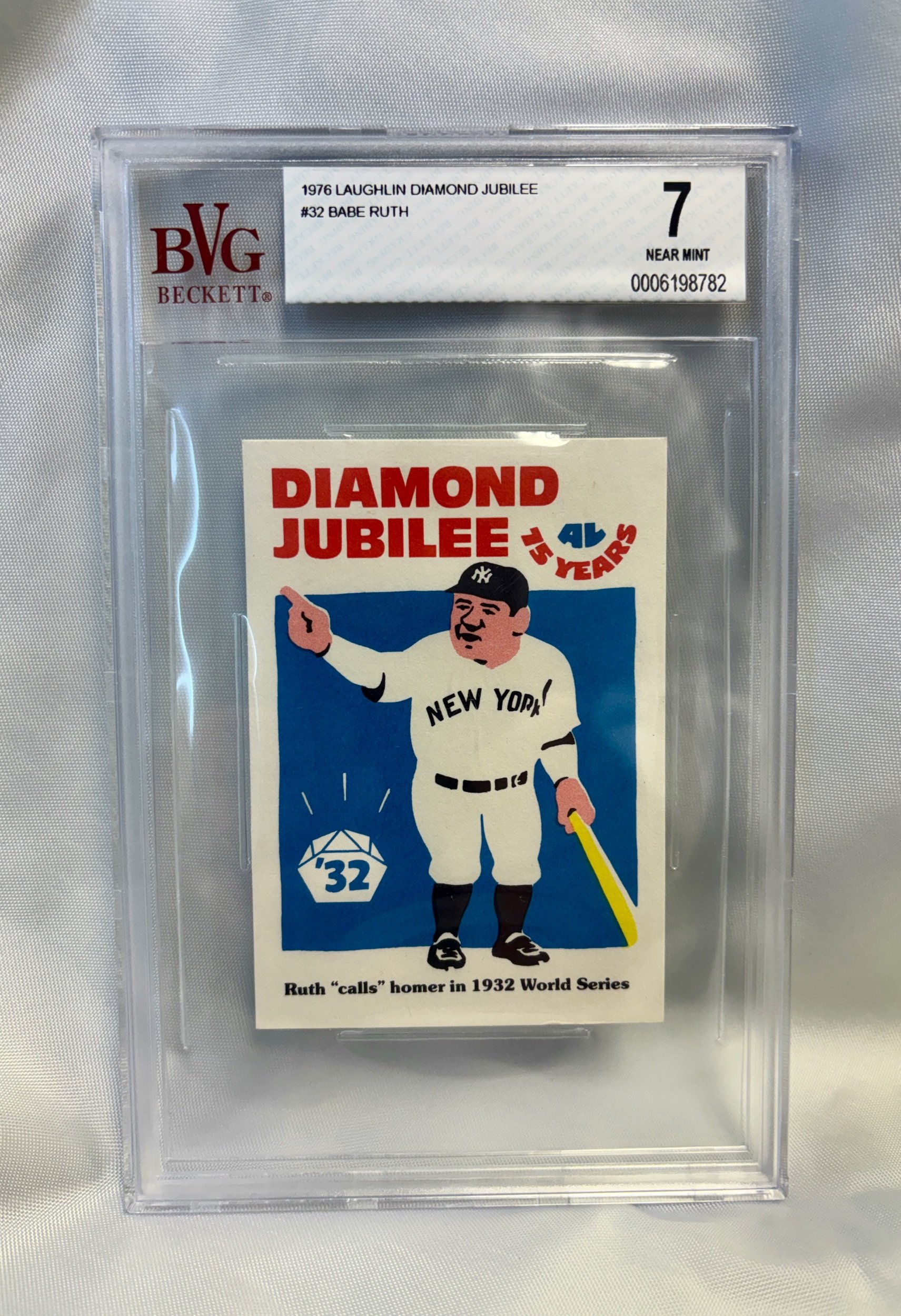 Babe Ruth  Laughlin front