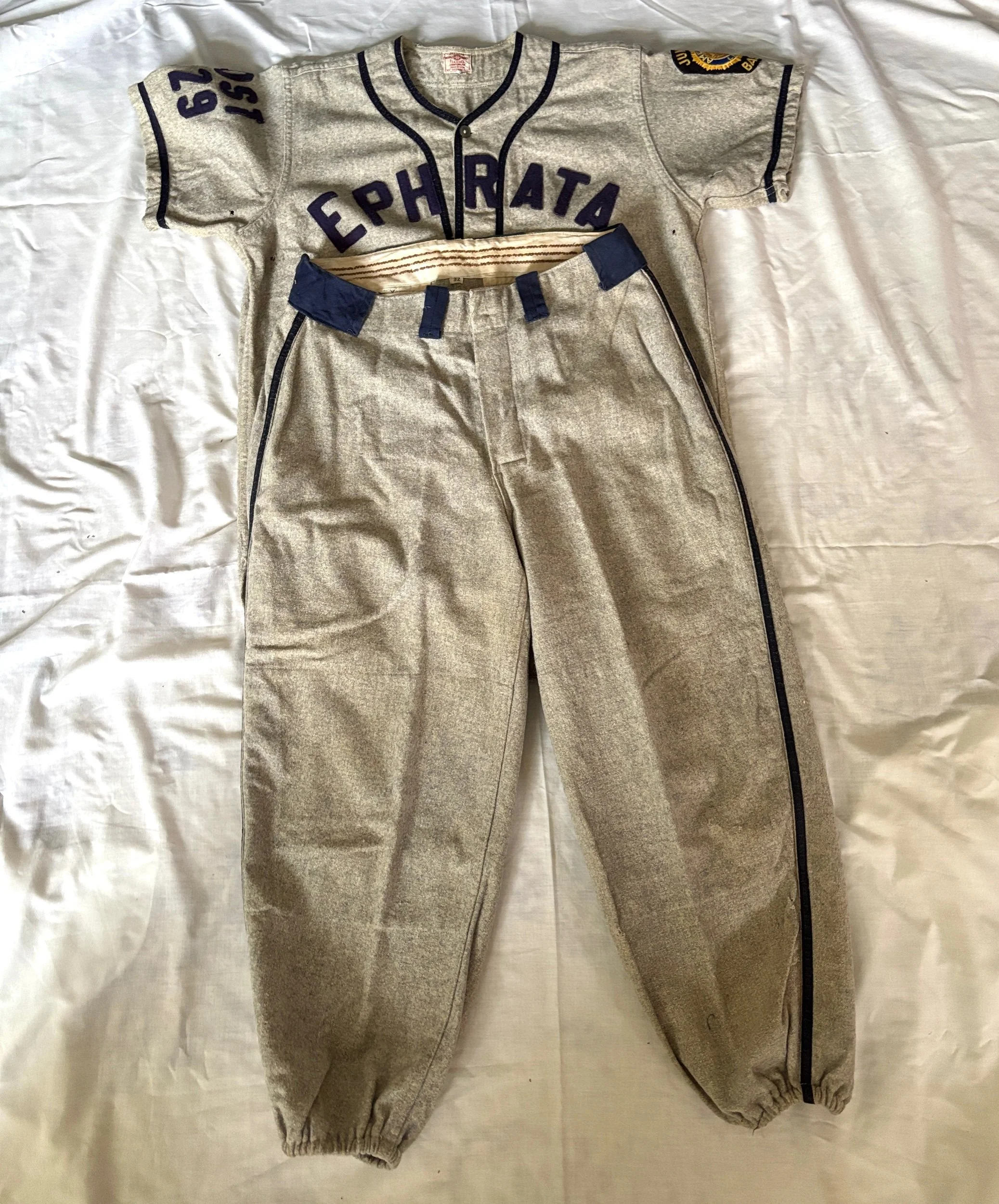 Vintage Baseball Uniform 9