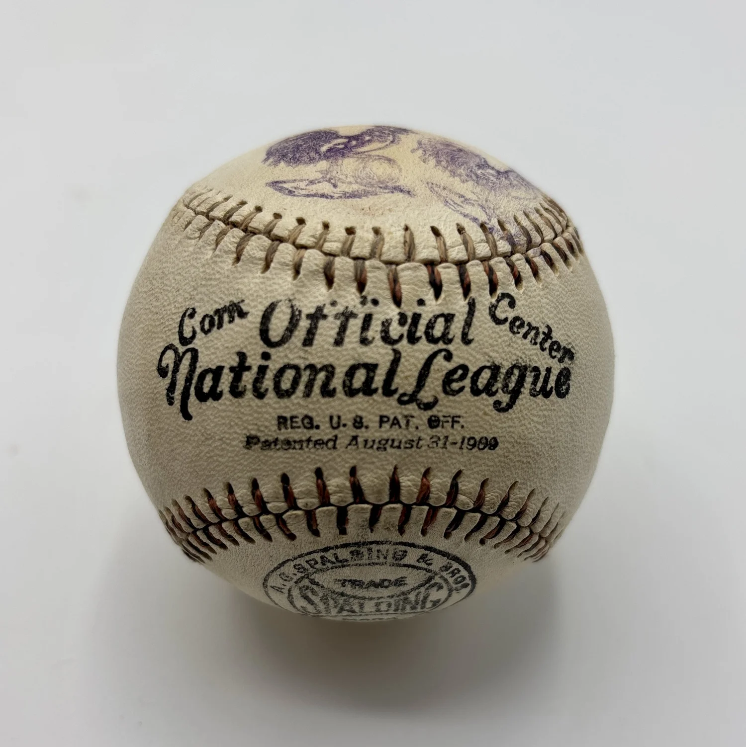 Compteur De Strikes Spalding Vintage – Indicateur Arbitre Baseball – Fabriqué Aux USA