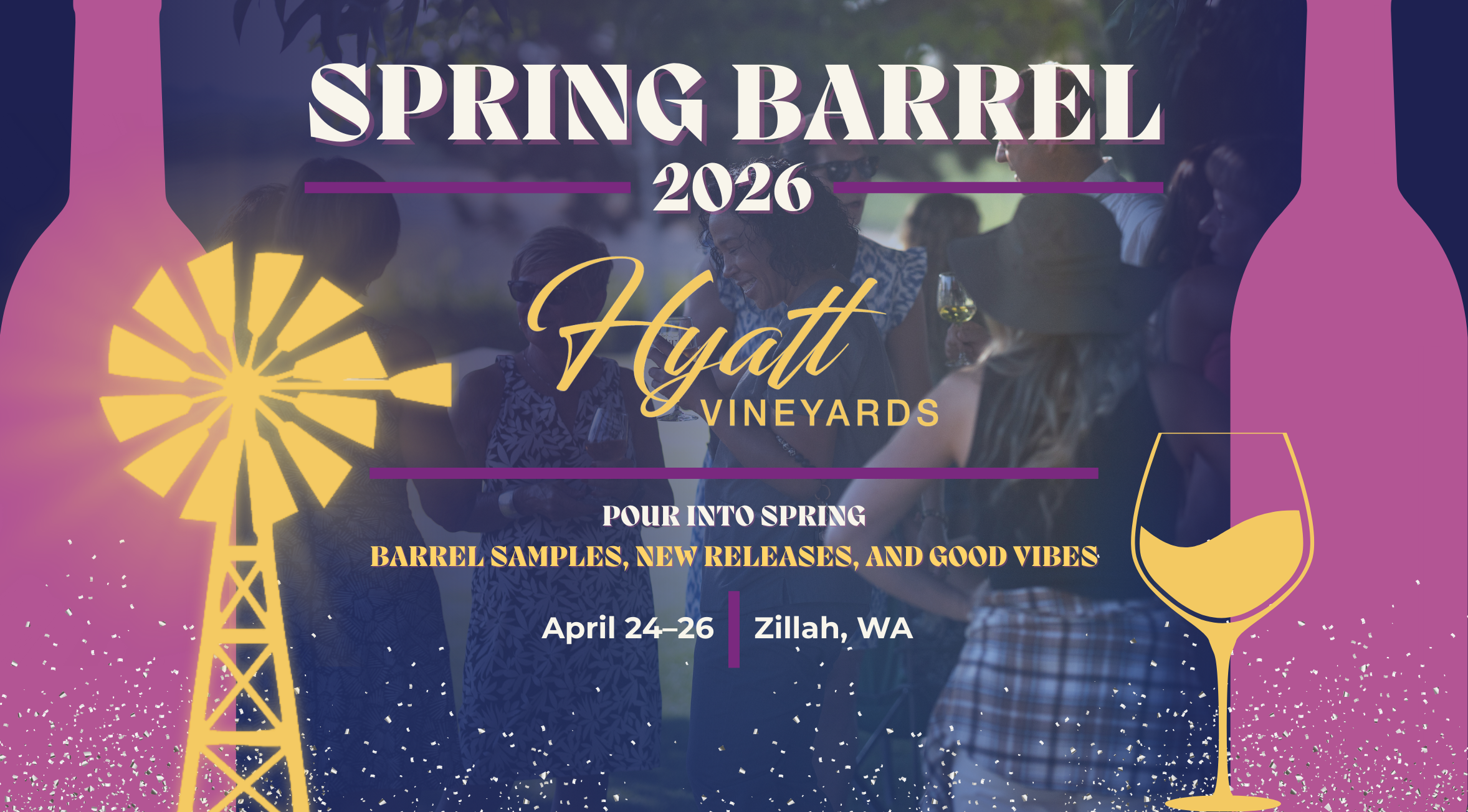 Spring Barrel at Hyatt Vineyards 