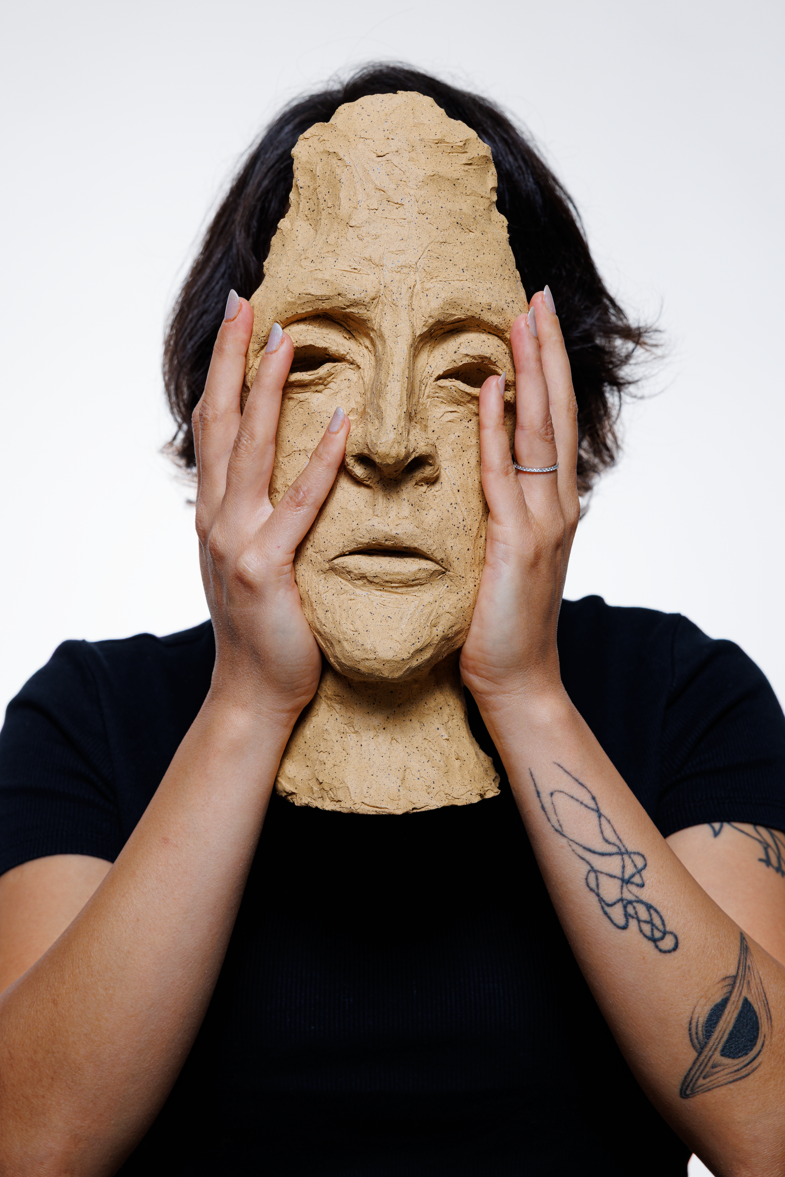 When you try to face your emotions, but they are made out of clay!