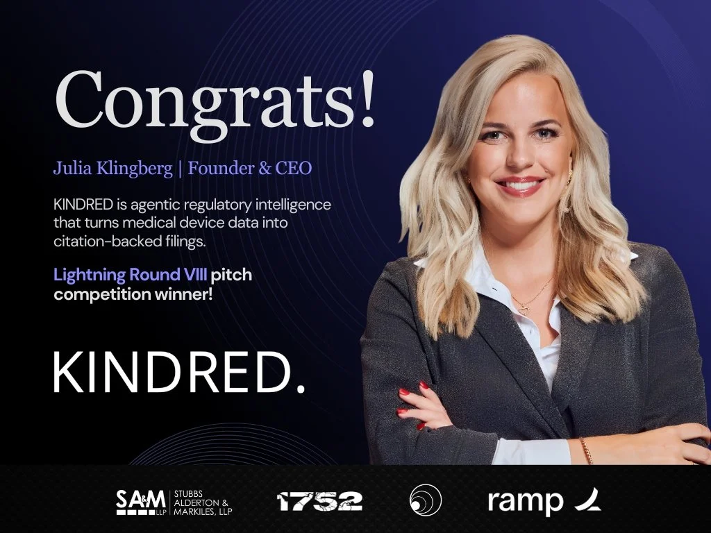 KINDRED Named Champion of 1752vc’s Lightning Round VIII