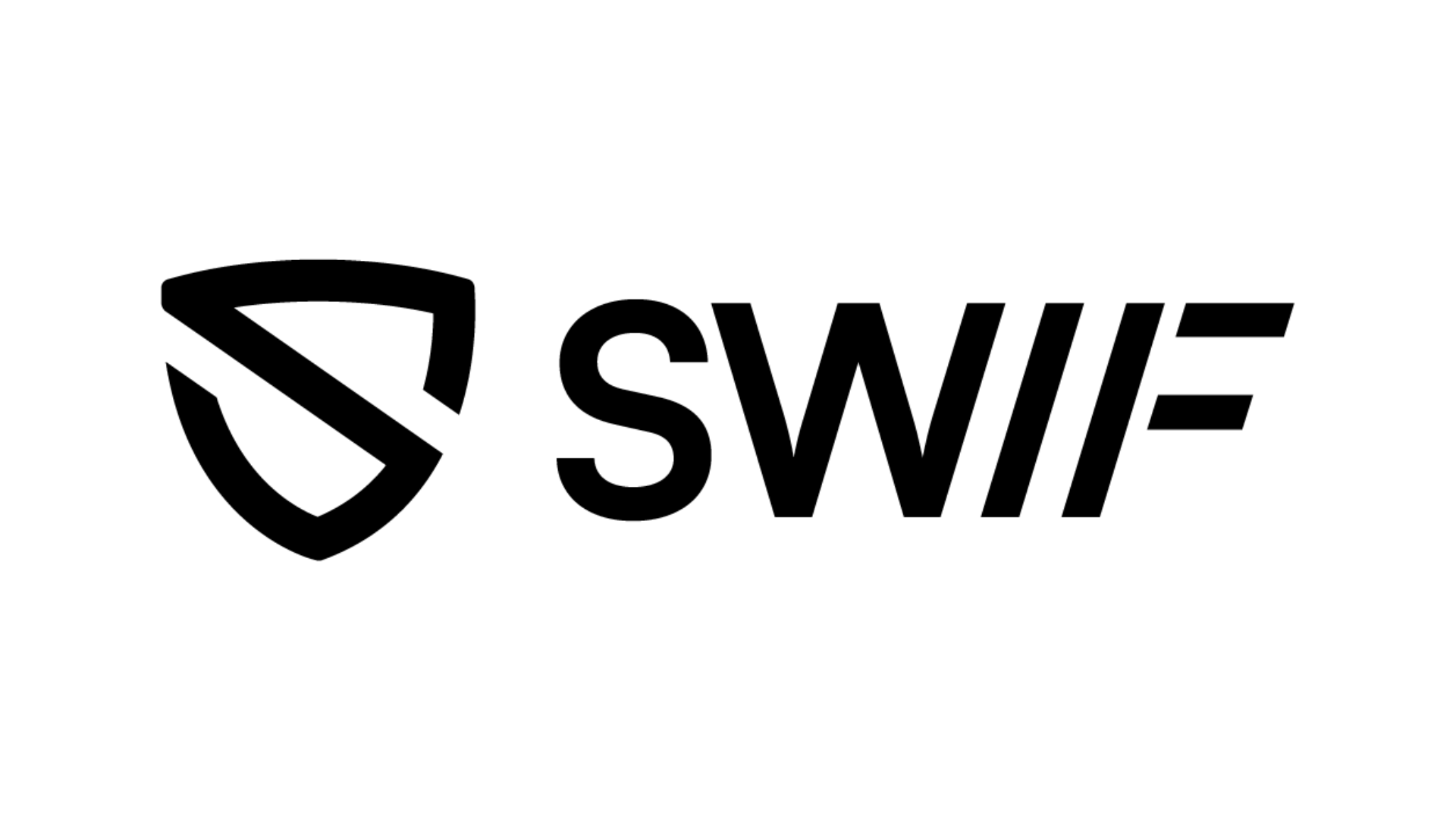 SWIFT logo with a shield emblem and the word 'SWIFT' in bold black letters.