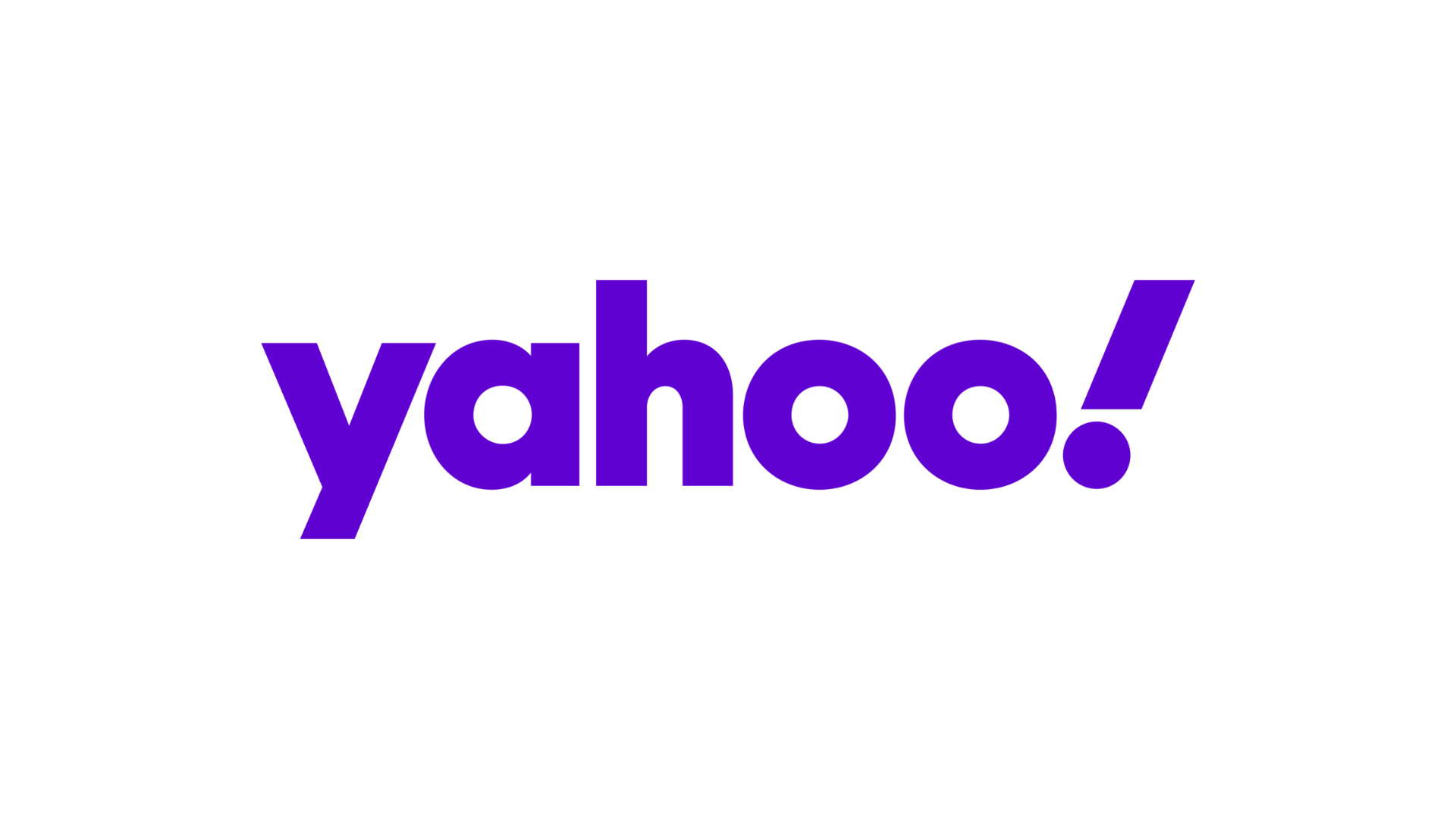 Yahoo logo in purple text on a white background.