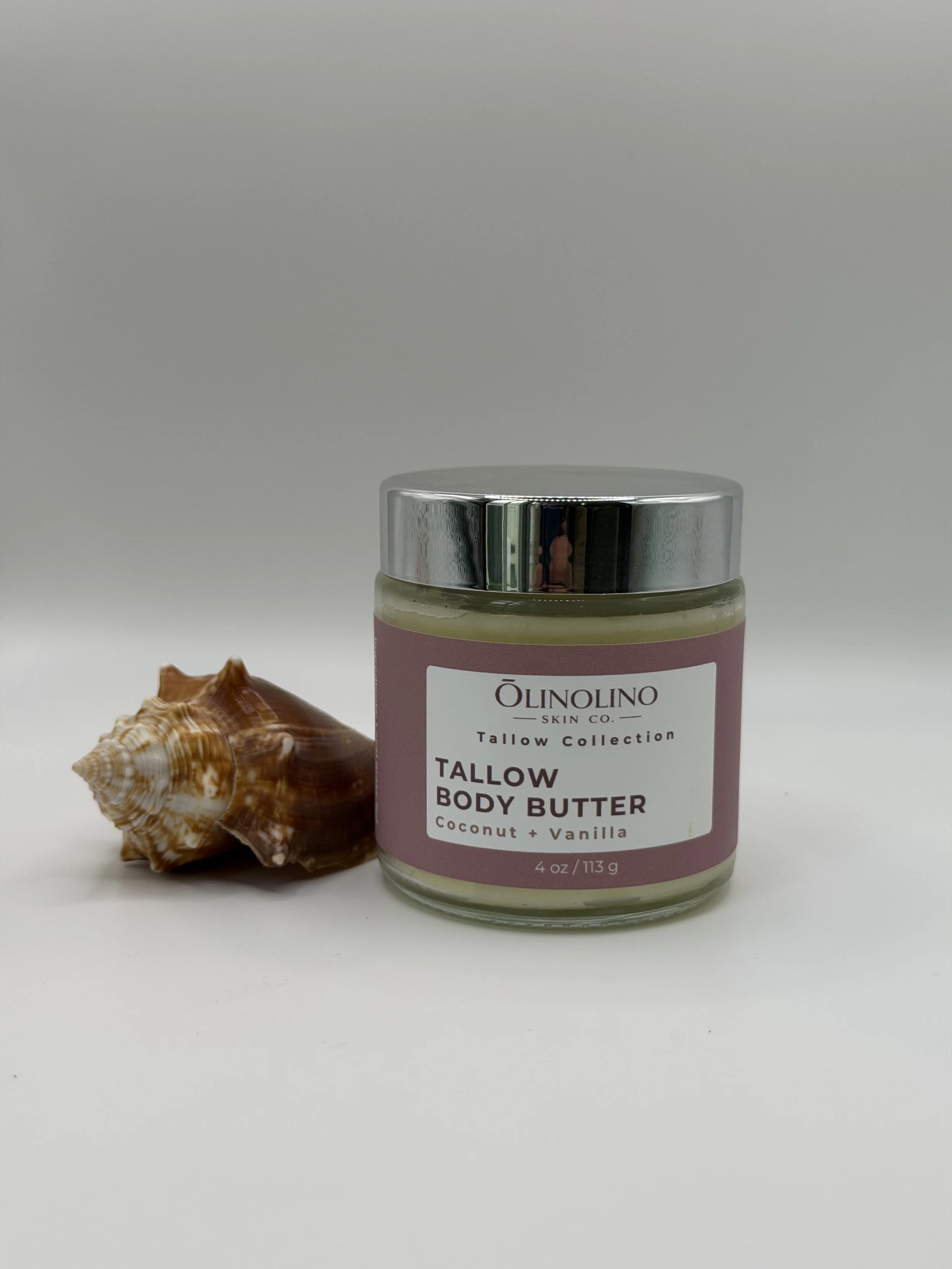 Tallow Body Butter · Coconut + Vanilla