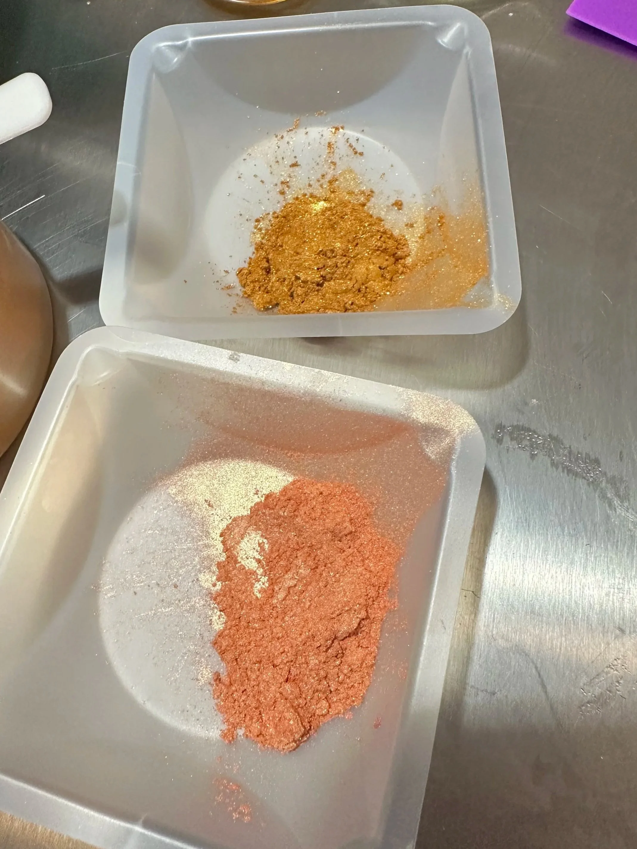 The beautiful blend of micas for our Shimmer Glow Stick in Luminous. So gorgeous!