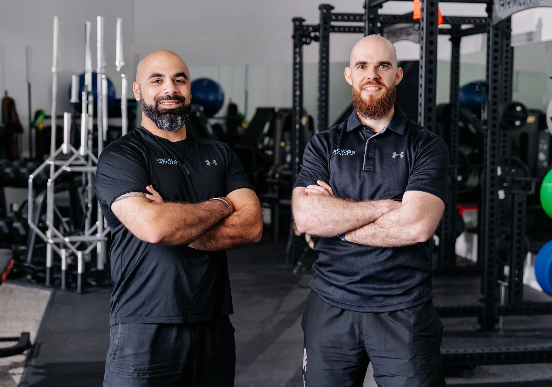 Spencer and Coach V personal trainers of Precision Fitness Albany Auckland