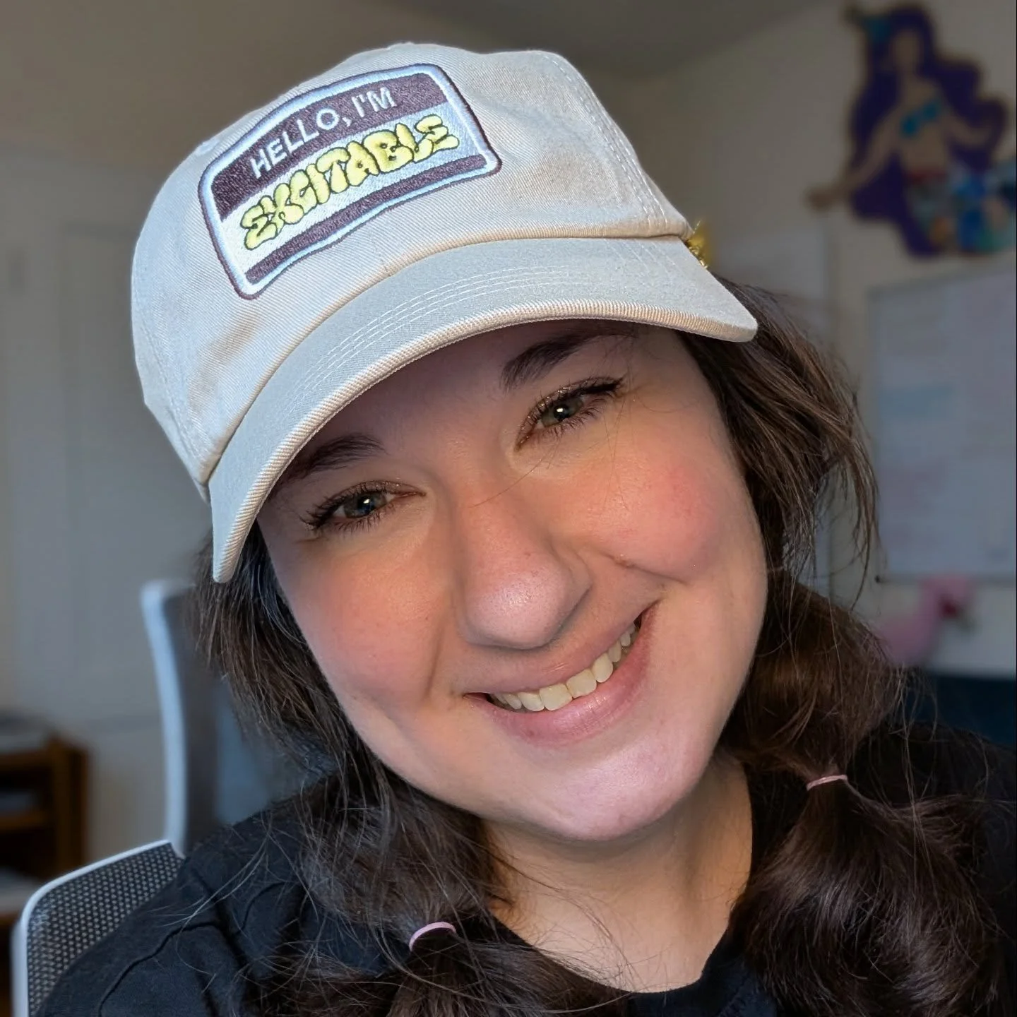 Hello, I'm EXCITABLE ✨and a hat person now!
www.ohmywordyall.com