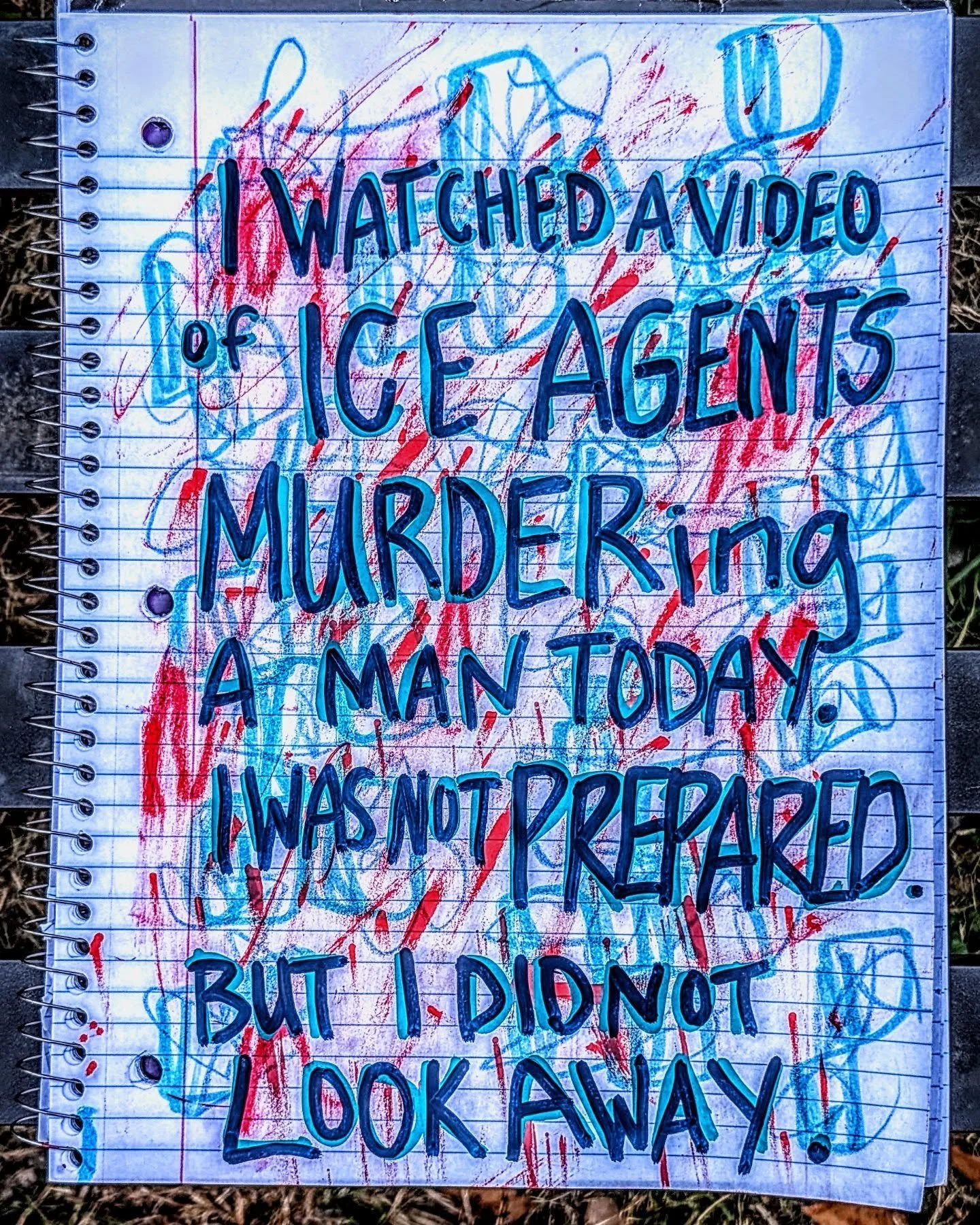 I'm not okay. I'm not being dramatic. And I'm not looking away. 

#resist #justice #wtf