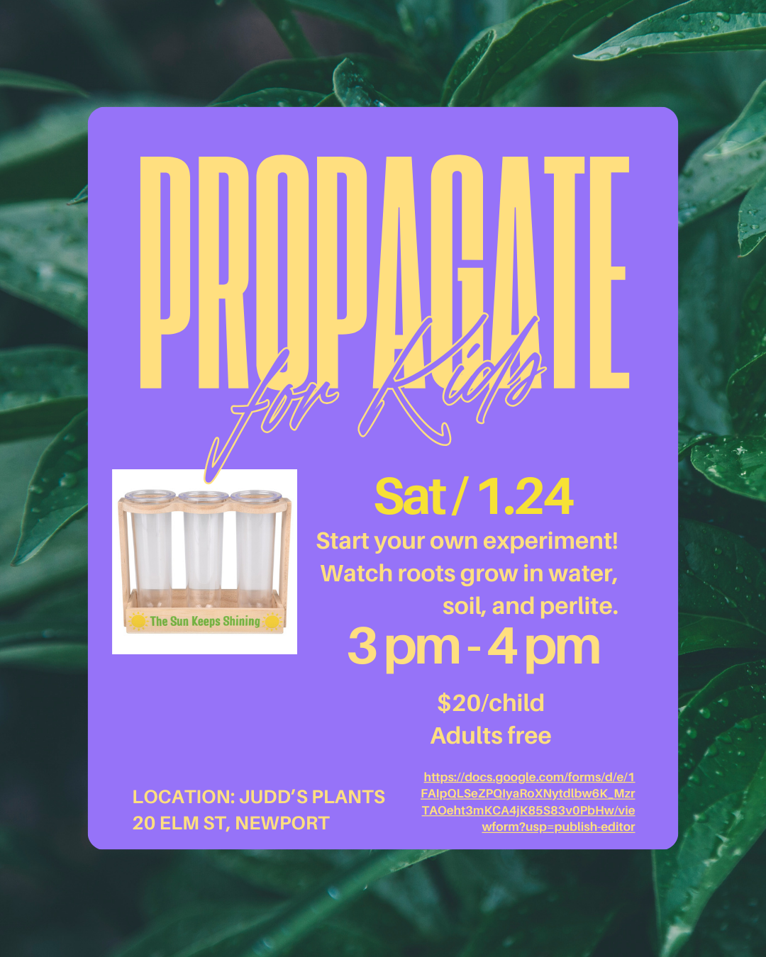 Kid's Propagation Activity