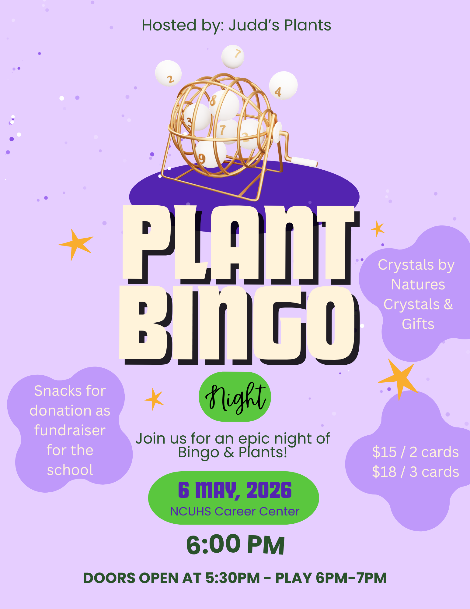 Plant Bingo!