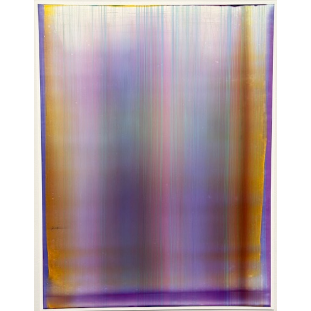 Jan. 16, 2026, 2026, Acrylic on Yupo on Dibond, 26x20 inches