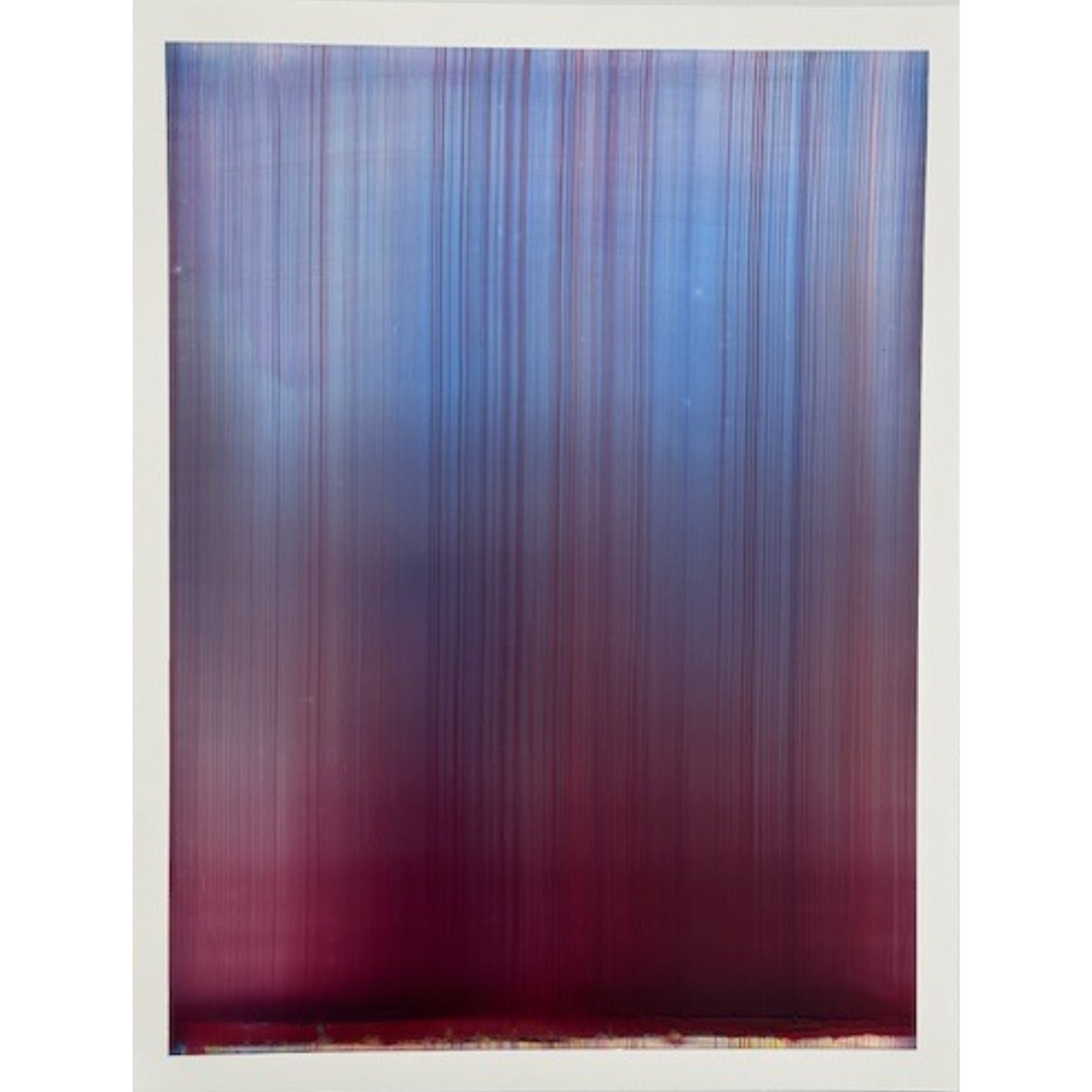 Jan. 8, 2026, 2026, Acrylic on Yupo on Dibond, 26x20 inches