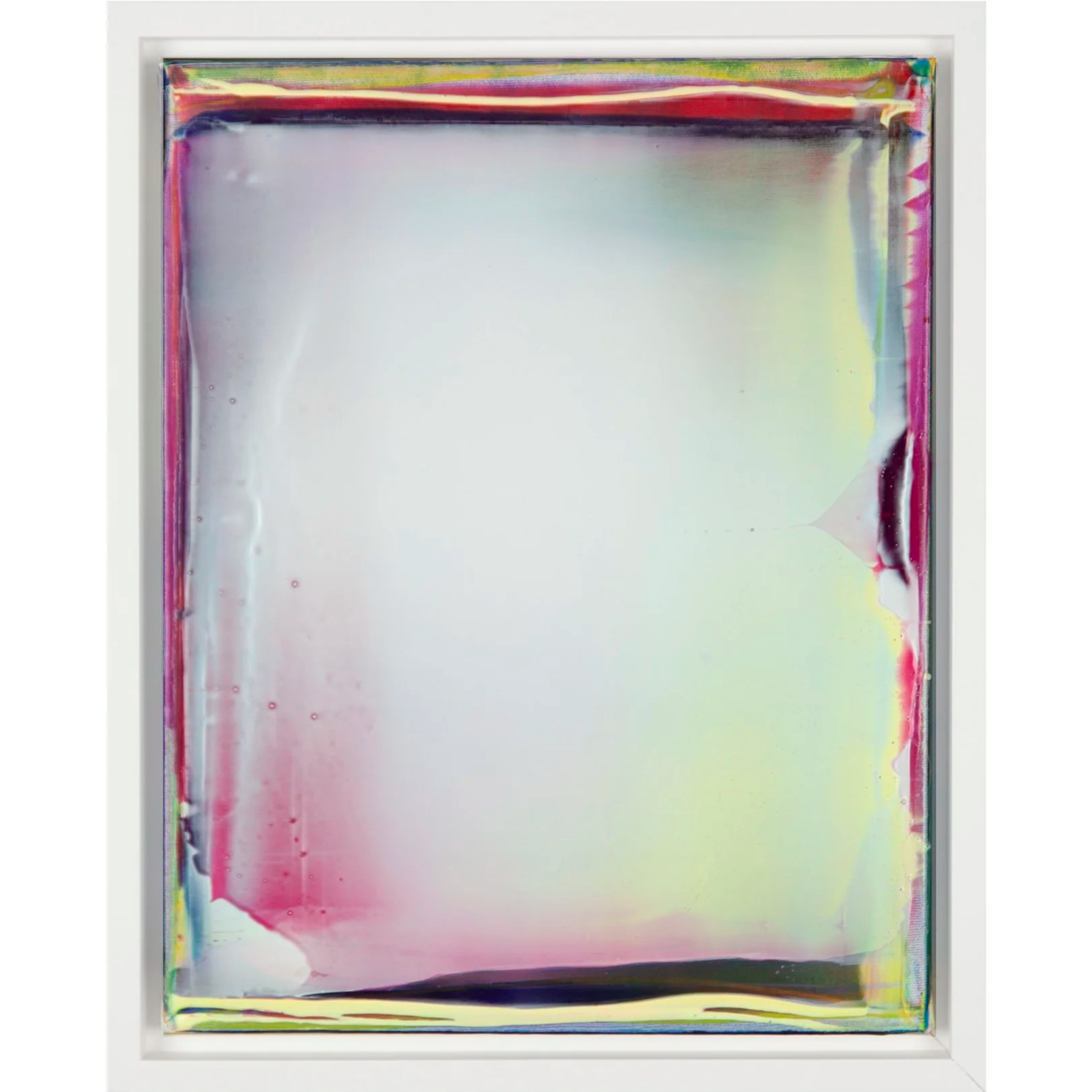 White Heat, 2022, Acrylic on canvas, 14x11 inches