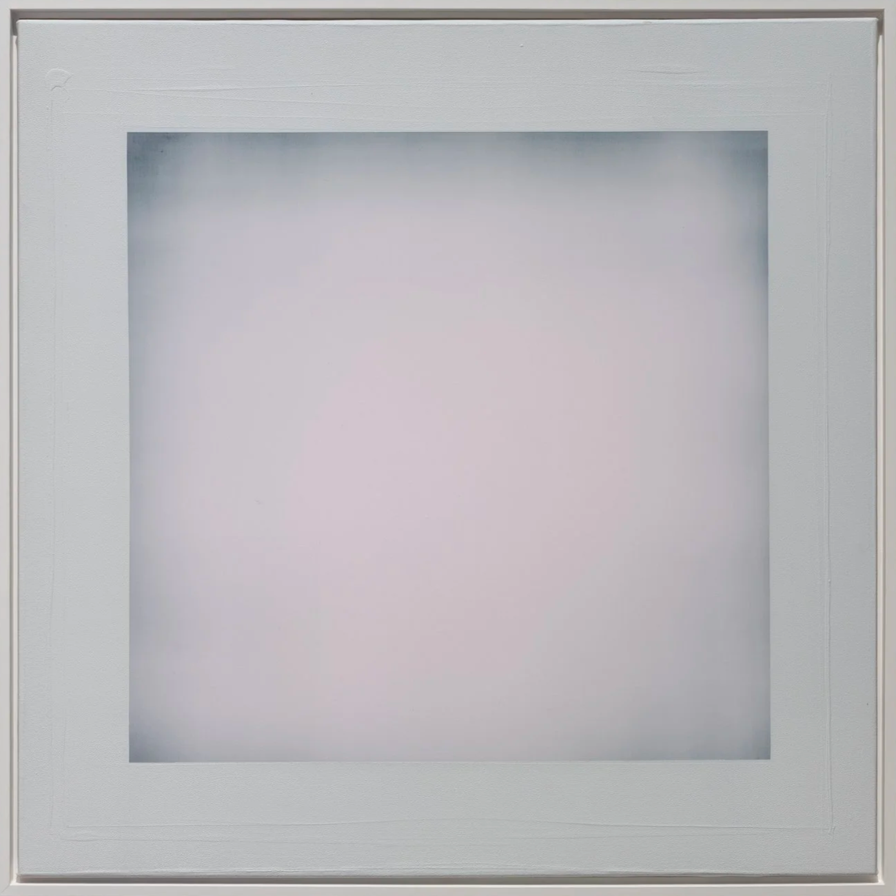 When I woke up, everything was pink 1, 2025, Acrylic on canvas, 36x36 inches