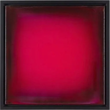 Red 2, 2025, Acrylic on canvas, 16x16 inches