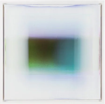 Blur/Focus 5, 2025, Acrylic on canvas, 16x16 inches