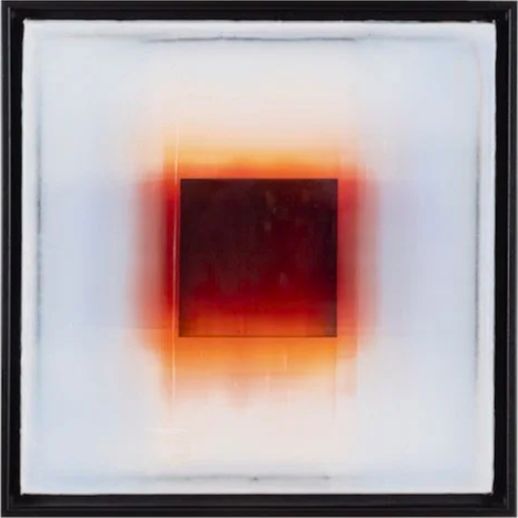 Blur/Focus 6, 2025, Acrylic on canvas, 18x18 inches