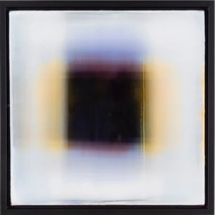 Blur/Focus 7, 2025, Acrylic on canvas, 16x16 inches