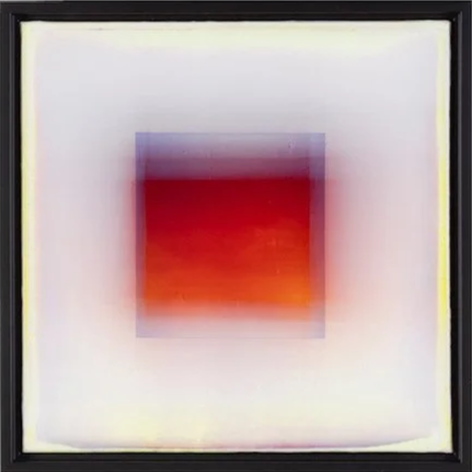 Blur/Focus 1, 2025, Acrylic on canvas, 12x12 inches