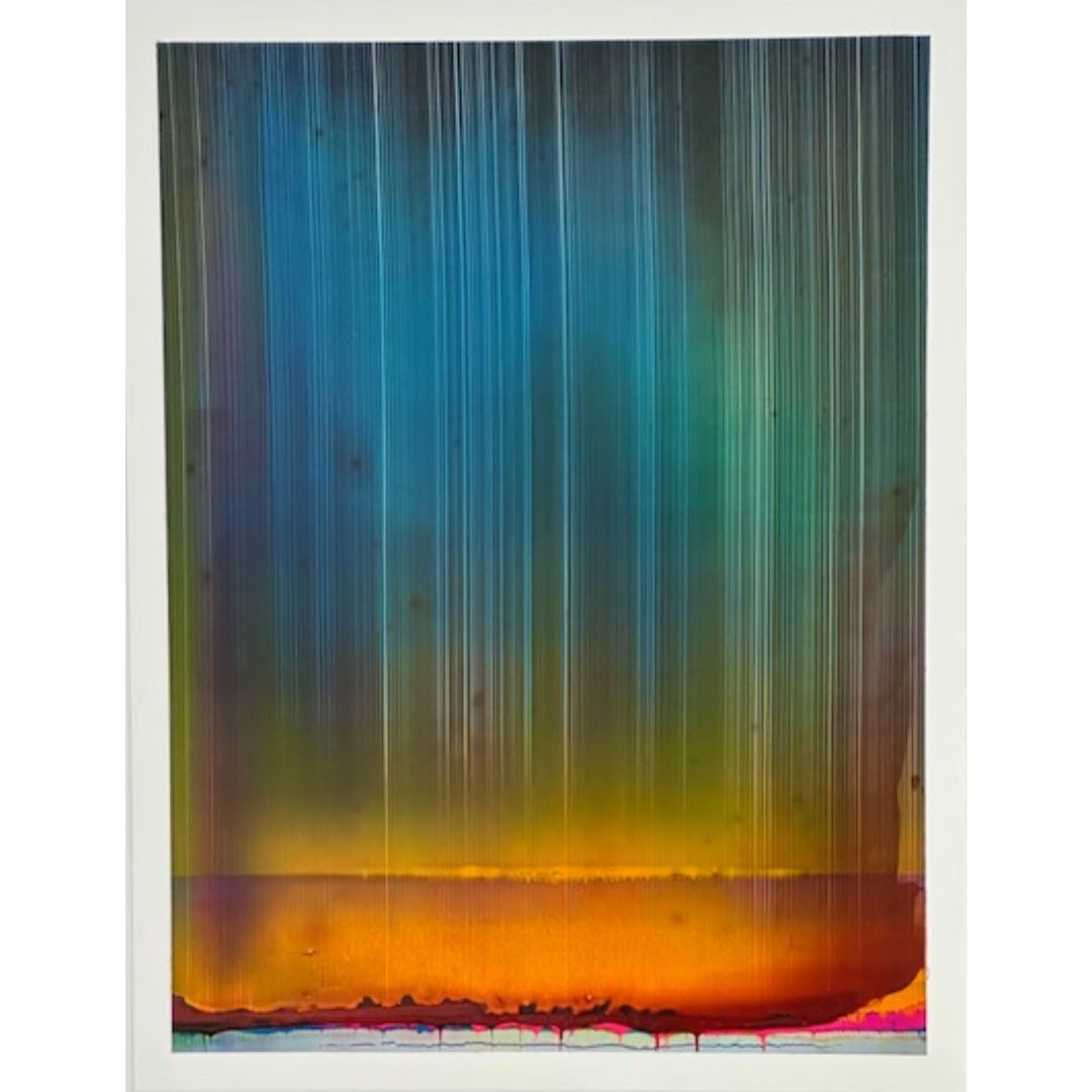 Feb. 19, 2026, 2026, Acrylic on Yupo on Dibond, 26x20 inches