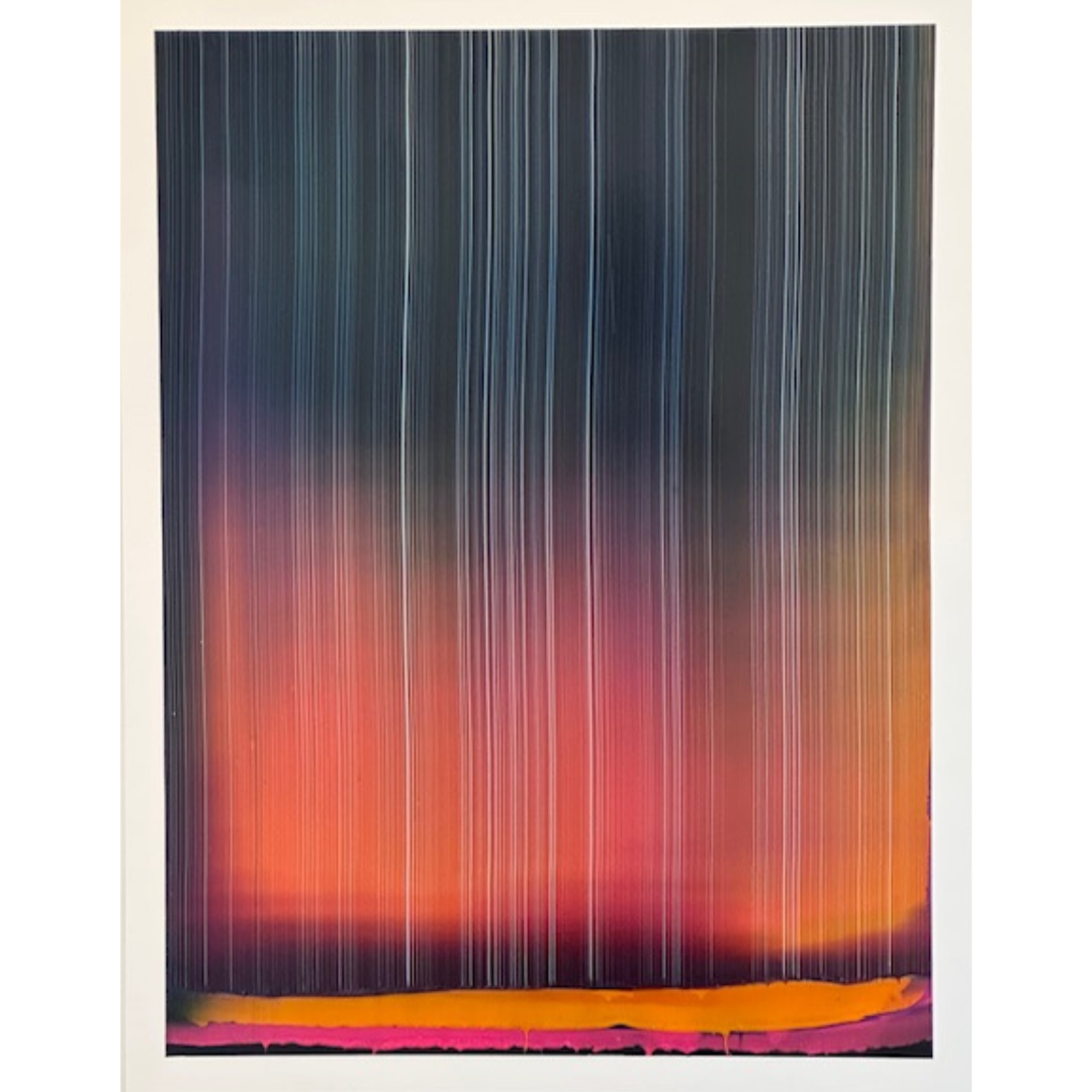 Feb. 13, 2026, 2026, Acrylic on Yupo on Dibond, 26x20 inches