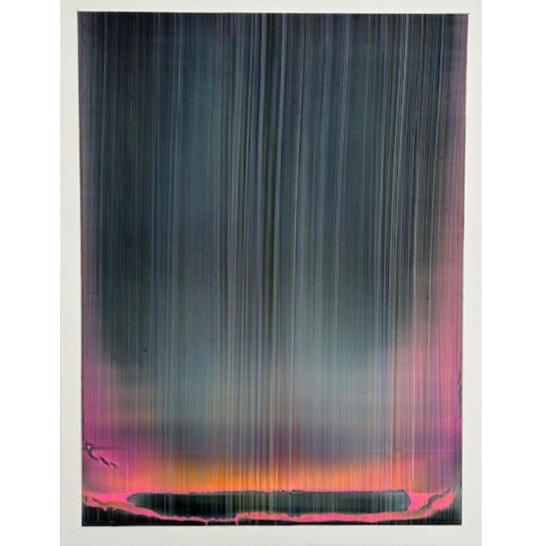 Jan. 21, 2026, 2026, Acrylic on Yupo on Dibond, 26x20 inches