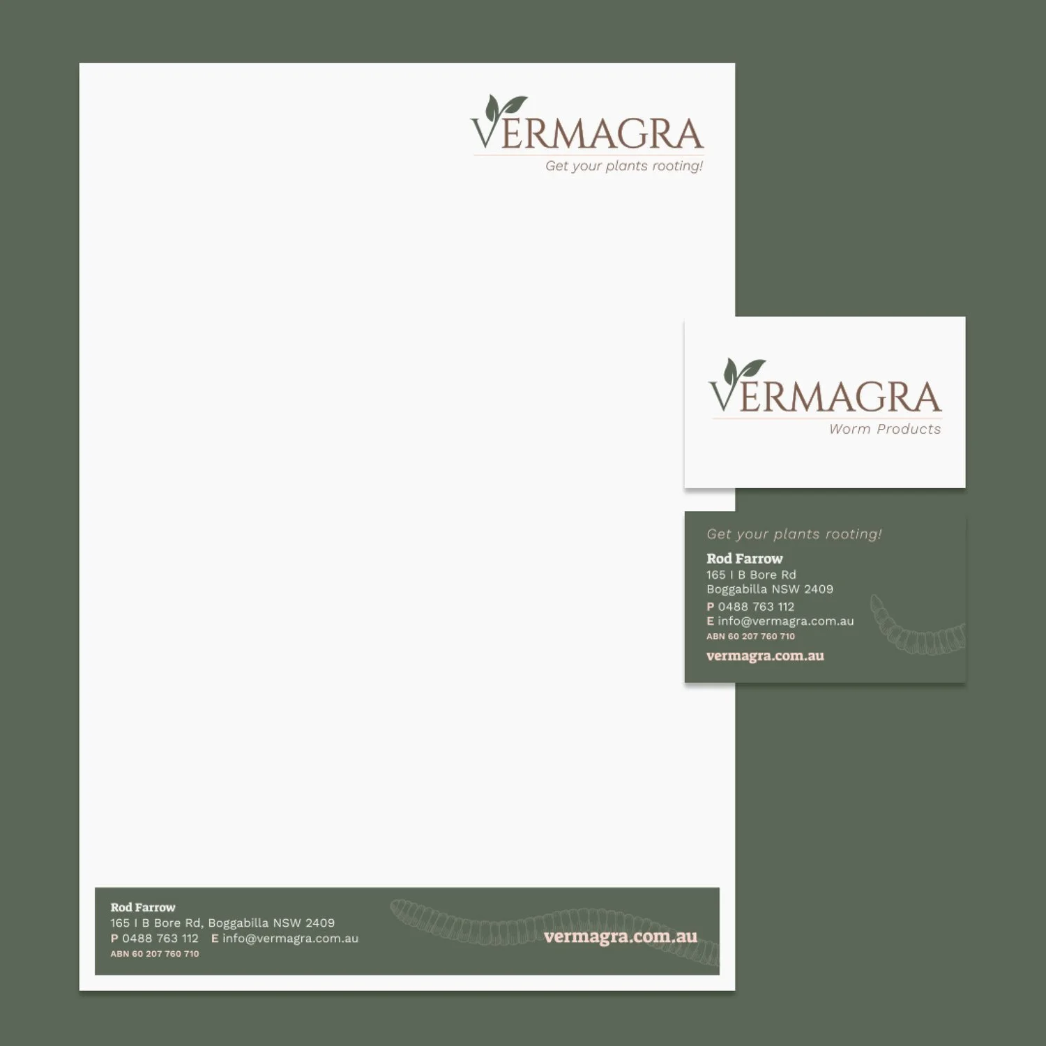 Business Card and Letterhead