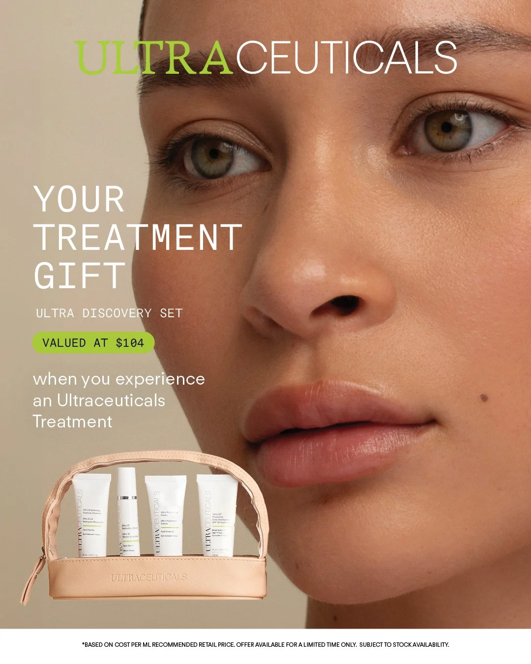 Ultraceuticals Discovery kit free with Ultra treatments