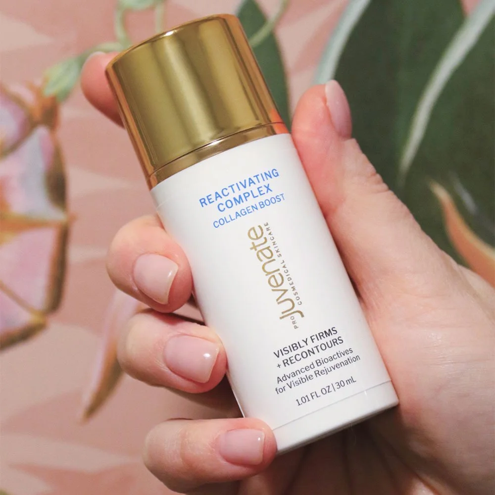 hand holding Juvenate Reactivating Complex