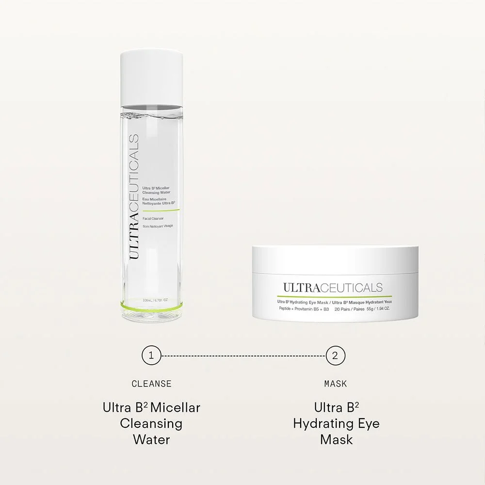Ultraceuticals B² Hydrating Eye Mask routine