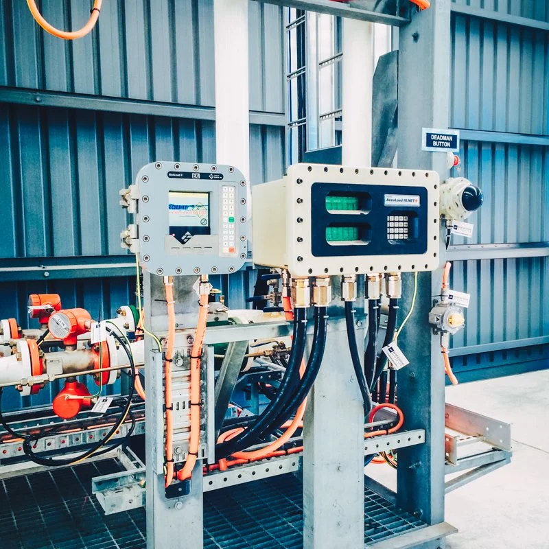 control panel electric and has industrial electrical wires running through it