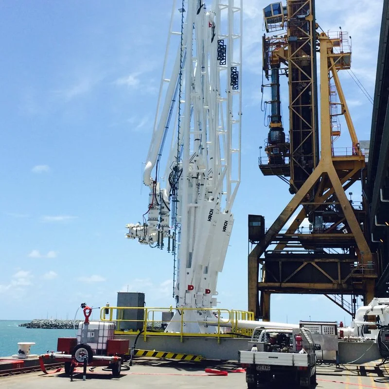 Mackay port image inside the industrial area
